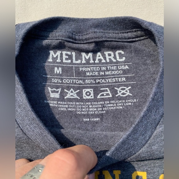 Melmarc Dark Gray T-Shirt with Yellow Campfire Design Novelty Graphic Tee Unisex - Picture 3 of 4